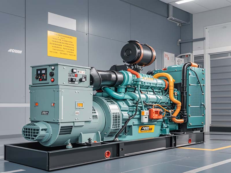 岳西柴油发电机组水泵皮带的张力如何调整？